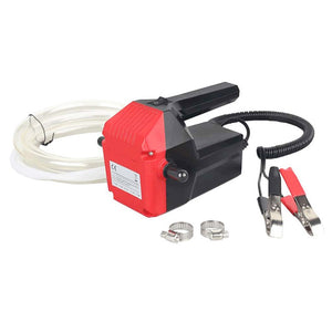 12V 24V Car Exchange Fuel Transfer Suction Pump + Tube Engine Oil Pump Electric Oil Diesel Fluid Sump Extractor Scavenge