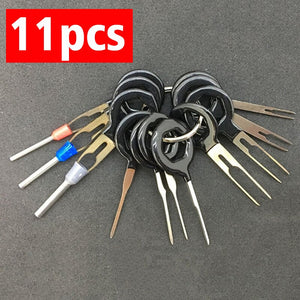 18Pcs 11Pcs Terminal Removal Tool Car Electrical Wiring Crimp Connector Pin Extractor Kit Terminal Repair Picking Tool