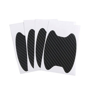 4Pcs Car Door Sticker Scratches Resistant Cover Car Handle Protection Film Automotive Car Exterior Stickers Car Accessories