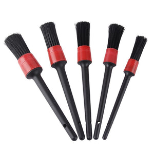 5pcs Car Wash Car Detailing Brush Auto Cleaning Car Cleaning Tools Detailing Set Dashboard Accessories Air Outlet Cleaning Brush