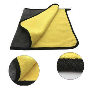 Microfiber Auto Wash Towel Car Cleaning Drying Cloth Hemming Car Care Cloth Detailing Car Wash Towel 30x30