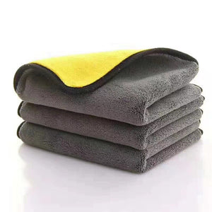 Microfiber Auto Wash Towel Car Cleaning Drying Cloth Hemming Car Care Cloth Detailing Car Wash Towel 30x30