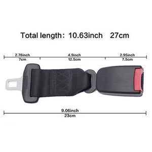 Universal Car Seat Belts Safety Belt Webbing Extender Auto Extension Buckle Seat Belts Extender Seatbelt Clip Auto Accessories