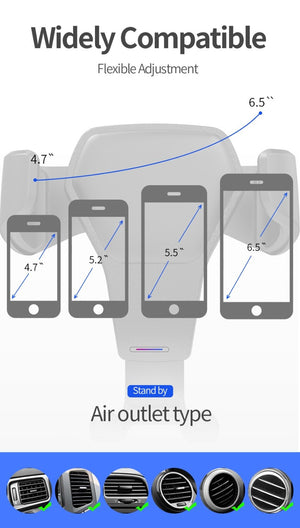 Universal Phone Holder Car For IPhone Mobile Phone Car Phone holder Air Vent Mount Stand No Magnetic Cell Phone Holder